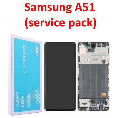 Samsung A51 ekranas Originalus (Service Pack)