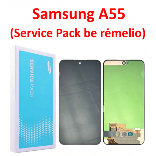 Samsung A55 ekranas Originalus NO FRAME (Service Pack)