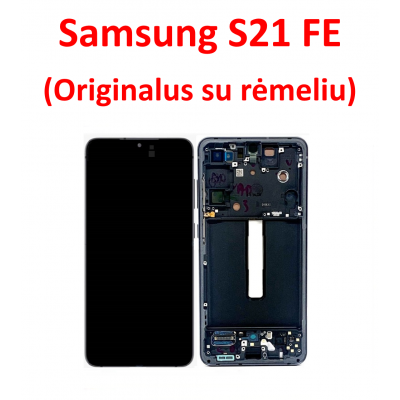 Samsung S21 FE 5G ekranas Originalus (Restauruotas)