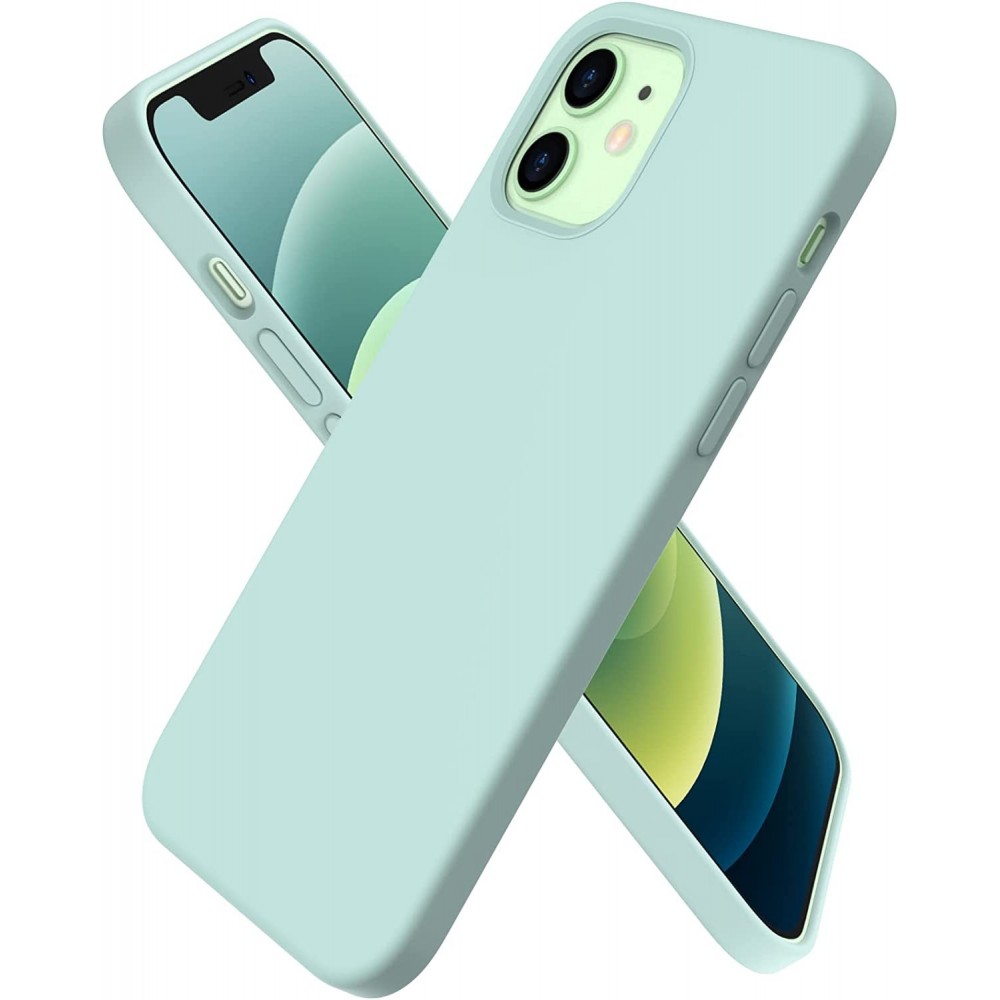 Dėklas iPhone 16 "Liquid Silicone" (juodas)