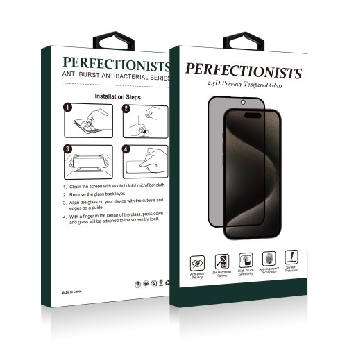 Samsung S24 Plus Apsauginis stiklas Privacy Perfectionists 2.5D