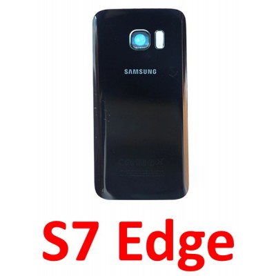 Samsung Galaxy S7 Edge baterijos dangtelis (stiklinis)