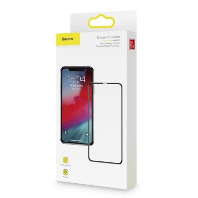 iPhone 11 Pro Max Apsauginis stiklas BASEUS (stiklinis)