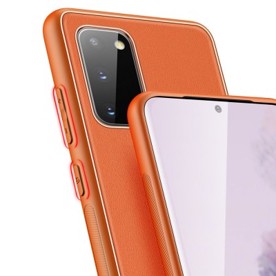 Dėklas iPhone 12 Pro "Dux Ducis Yolo" (orandžinis)