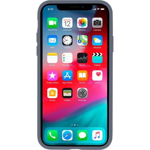 Dėklas iPhone 12 / 12 Pro "Mercury Silicone" (levandinis)