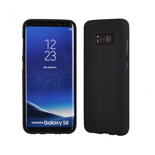 Dėklas Samsung A22 4G "Mercury Soft Jelly" (juodas)