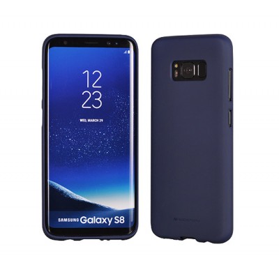 Dėklas Samsung A42 5G "Mercury Soft Jelly" (mėlynas)