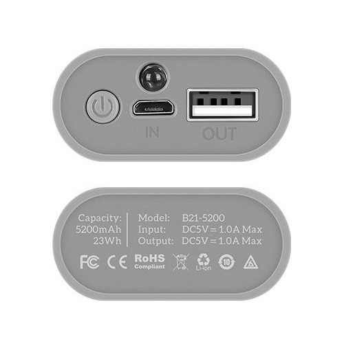 HOCO B21 išorinė baterija (power bank) 5200 mAh