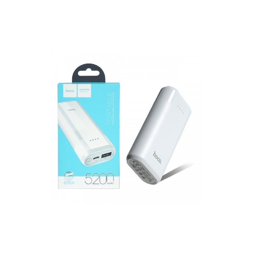 HOCO B35A išorinė baterija (power bank) 5200 mAh