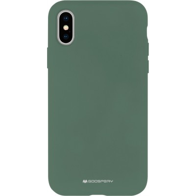 Dėklas iPhone 14 "Mercury Silicone" (žalias)