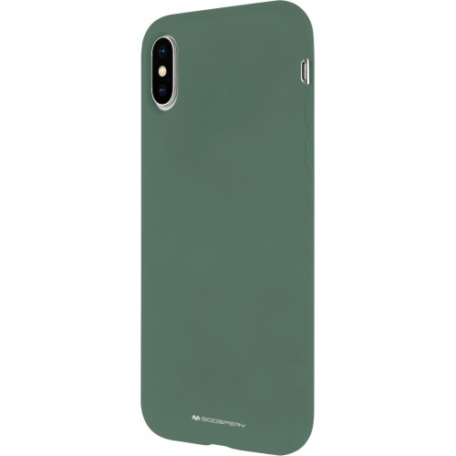 Dėklas iPhone 14 "Mercury Silicone" (žalias)