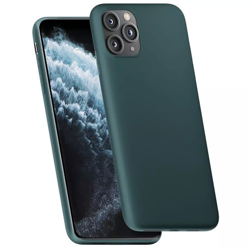 Dėklas iPhone 14 Plus "3MK Matt Case" (tamsiai žalias)