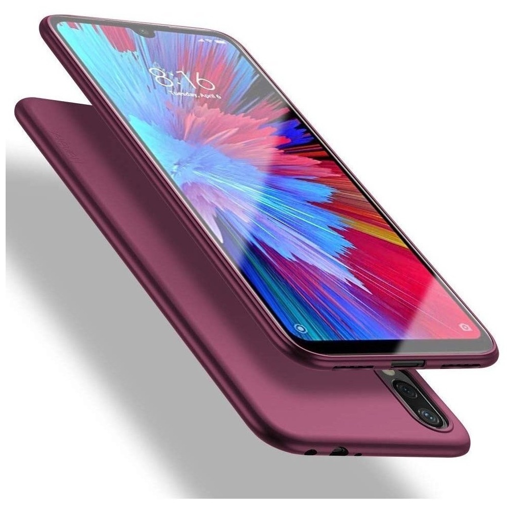 Xiaomi Poco M4 Pro 4G dėklas X-Level Guardian tamsiai raudonas